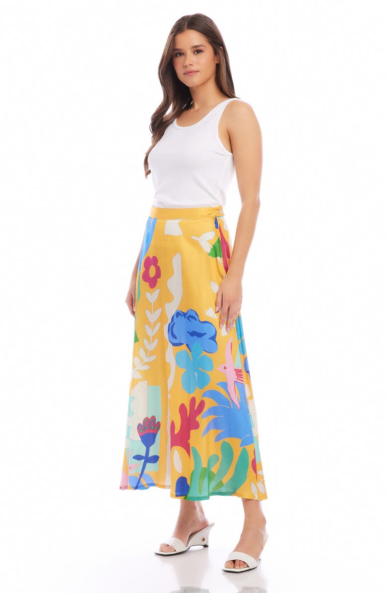 FIFTEEN TWENTY Lexi Printed Maxi Skirt, Alternate, color,