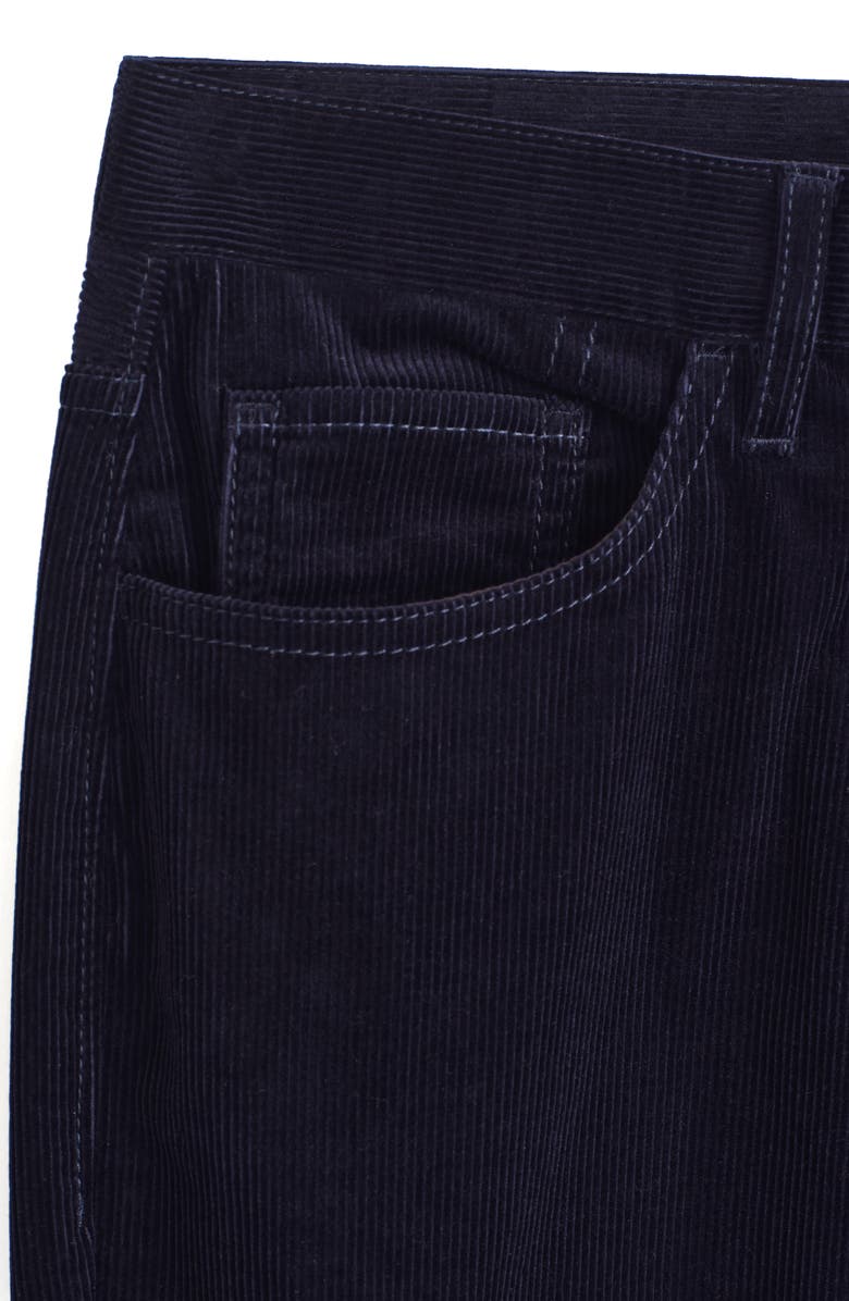 COS Corduroy Pants, Alternate, color, Blue Dark