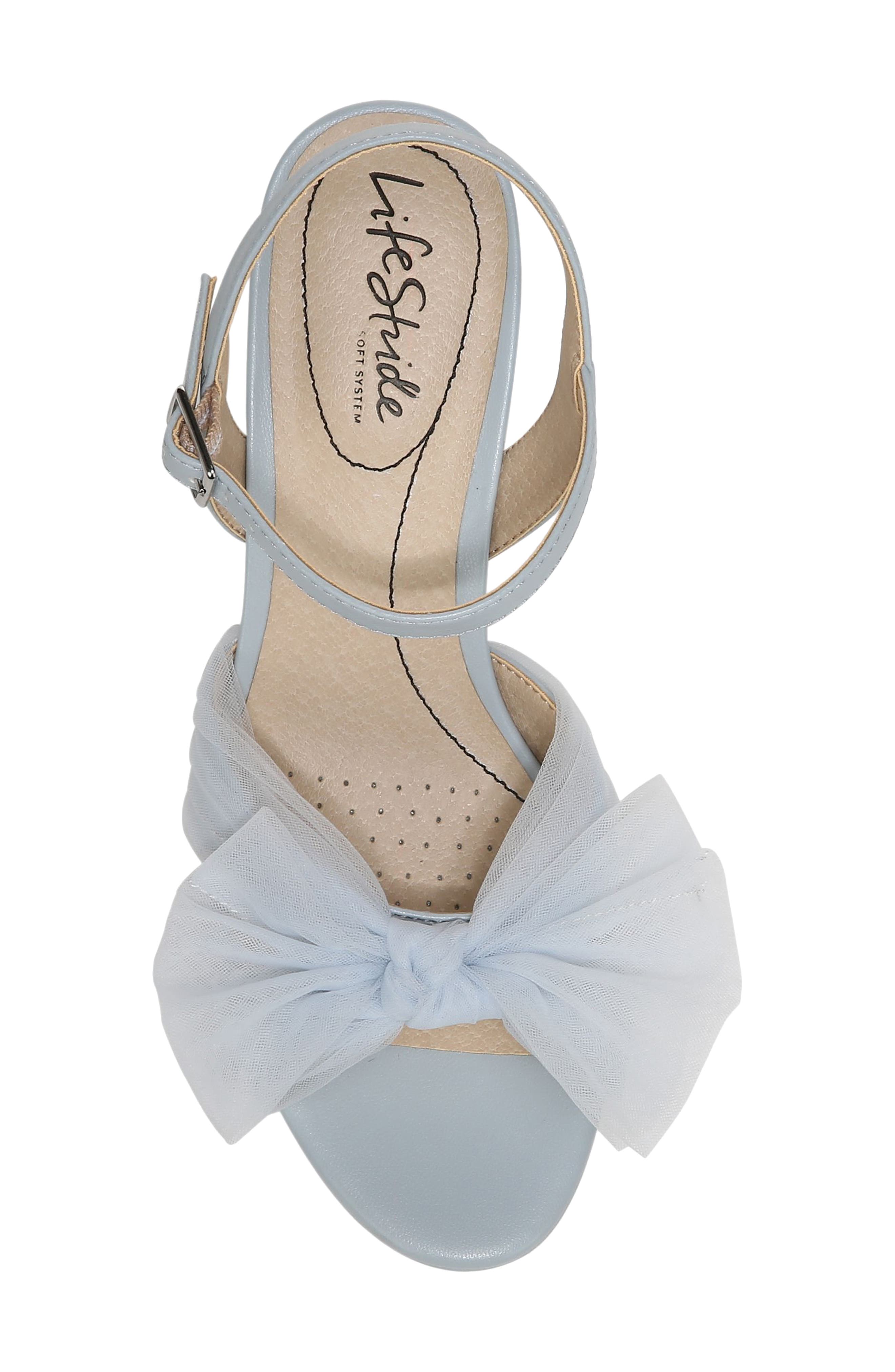 LifeStride Last Dance Platform Sandal, Alternate, color, Pearl Blue