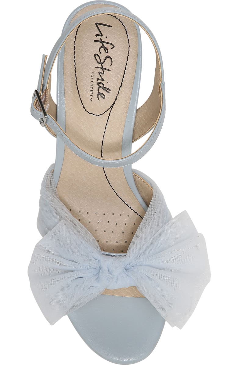 LifeStride Last Dance Platform Sandal, Alternate, color, Pearl Blue