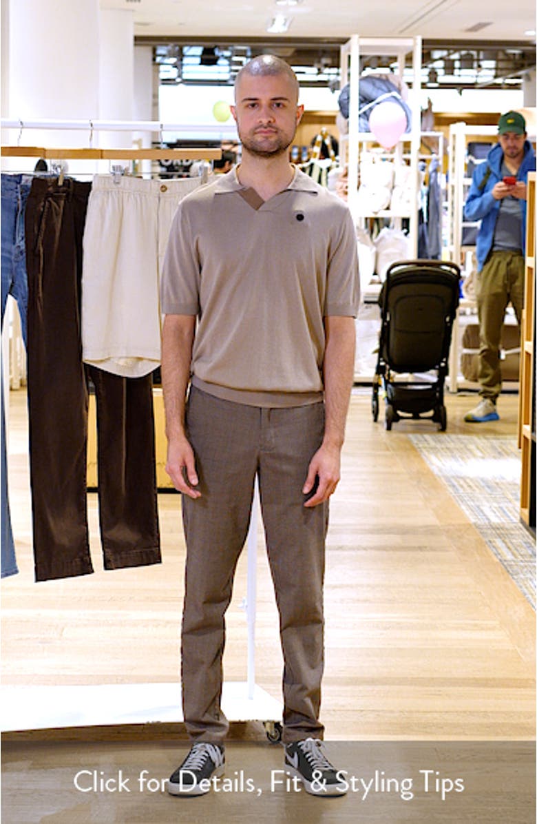 Regular Fit Johnny Collar Polo, sales video thumbnail