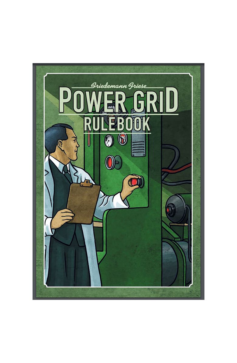 Rio Grande Games Power Grid Recharged, Alternate, color, Multicolored