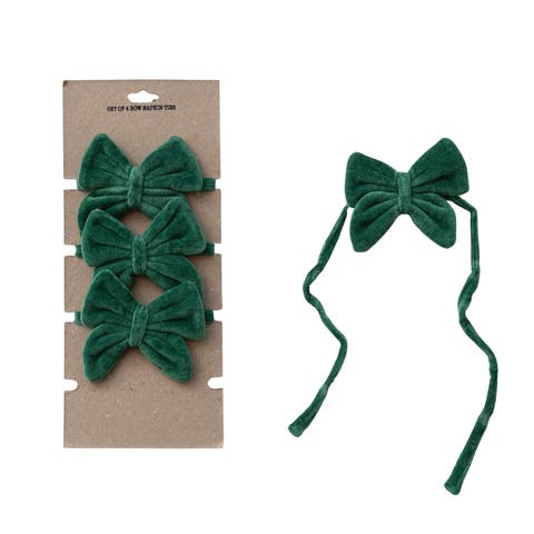 Velvet Ribbon Cotton Napkin Ties