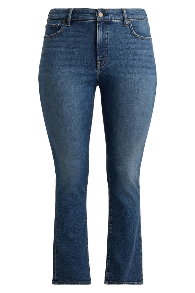 Straight Leg Ankle Jeans, Alternate, color, HARVEST WASH