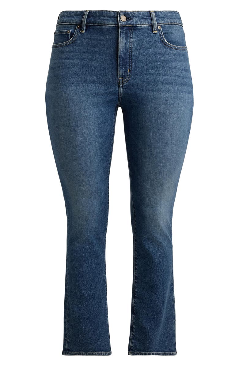 Lauren Ralph Lauren Straight Leg Ankle Jeans, Alternate, color, Harvest Wash