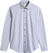 Bugatchi James OoohCotton® Dot Print Button-Up Shirt