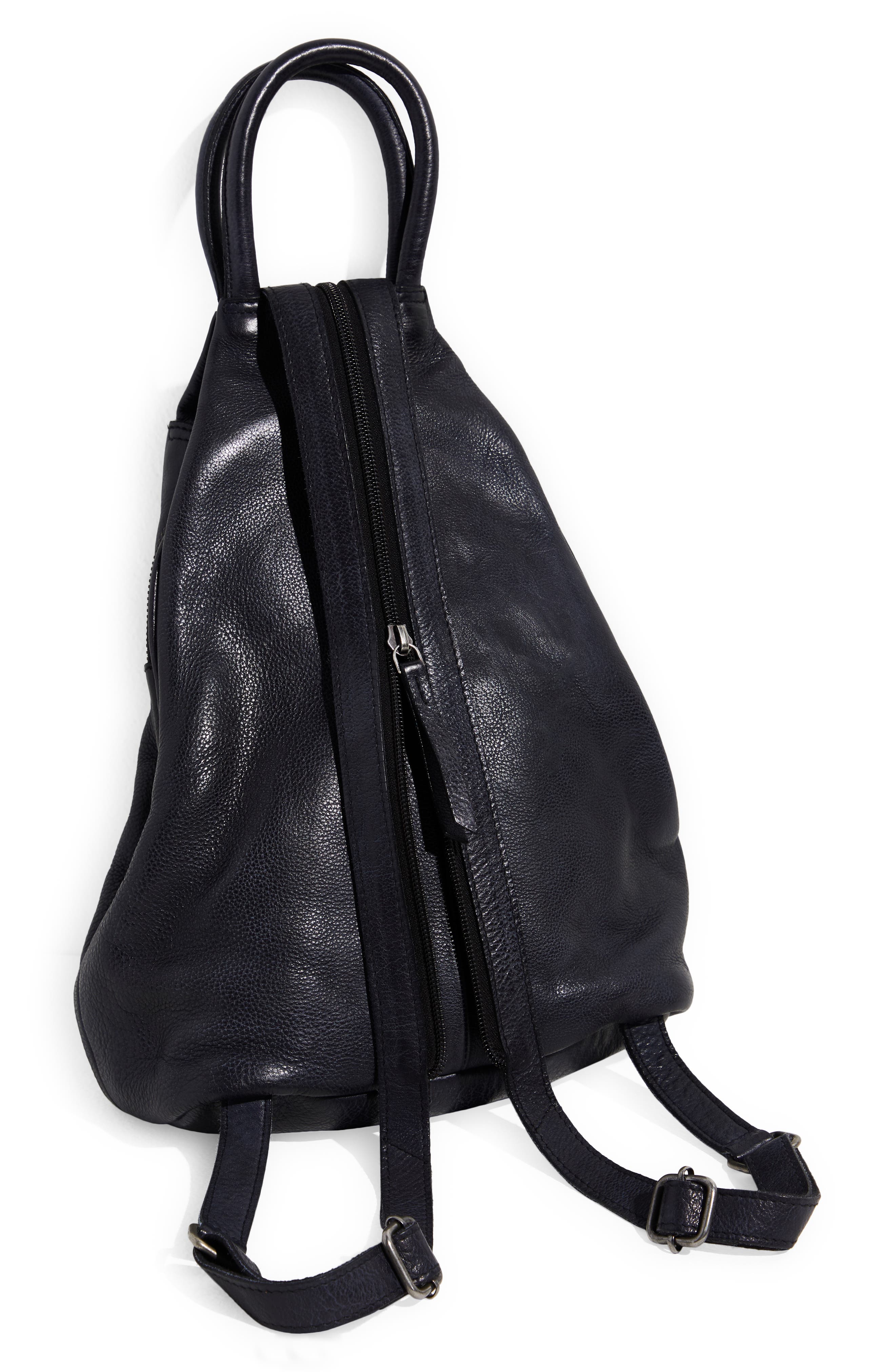 Free People We the Free Soho Convertible Leather Backpack, Alternate, color, 