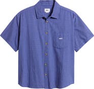 Obey Bigwig Frank Check Short Sleeve Button-Up Shirt