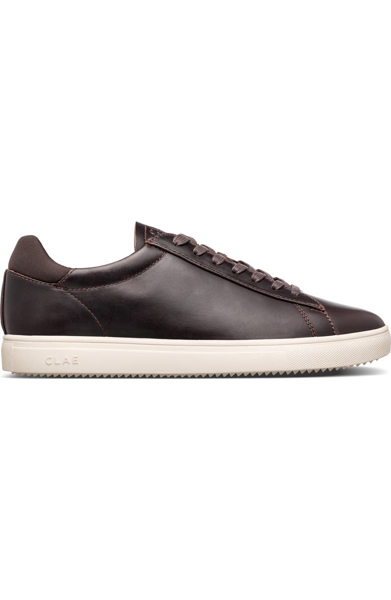 CLAE Bradley Water Repellent Sneaker, Alternate, color, Walrus Brown Leather