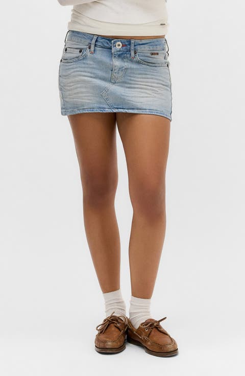 Ultra Denim Miniskirt