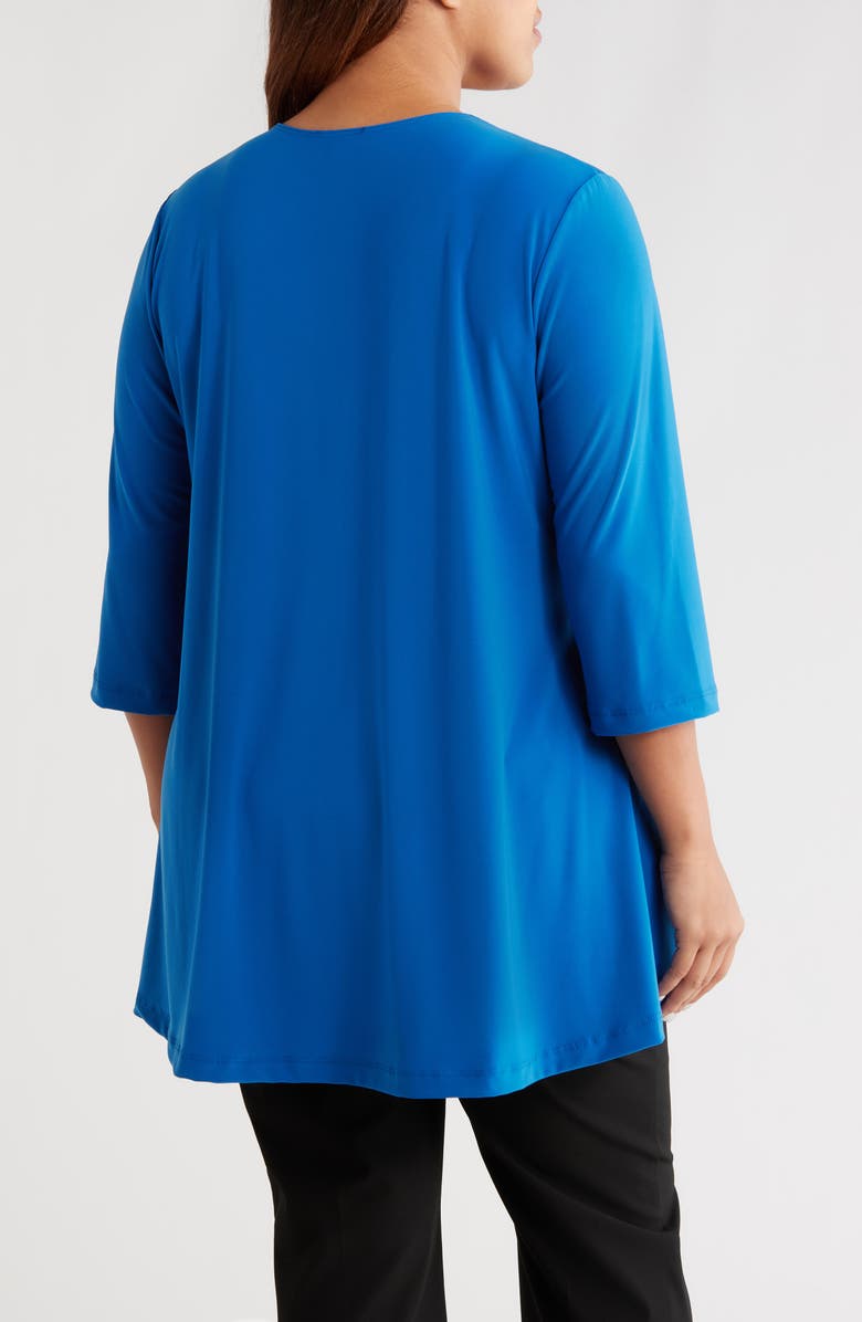 Vikki Vi Swing Tunic, Alternate, color, Azure
