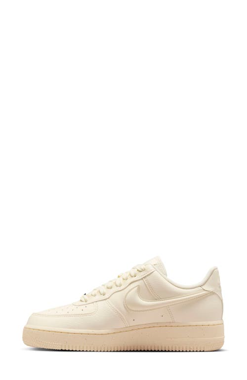 Nike Air Force 1 '07 Basketball Sneaker In Coconut Milk/milk/muslin