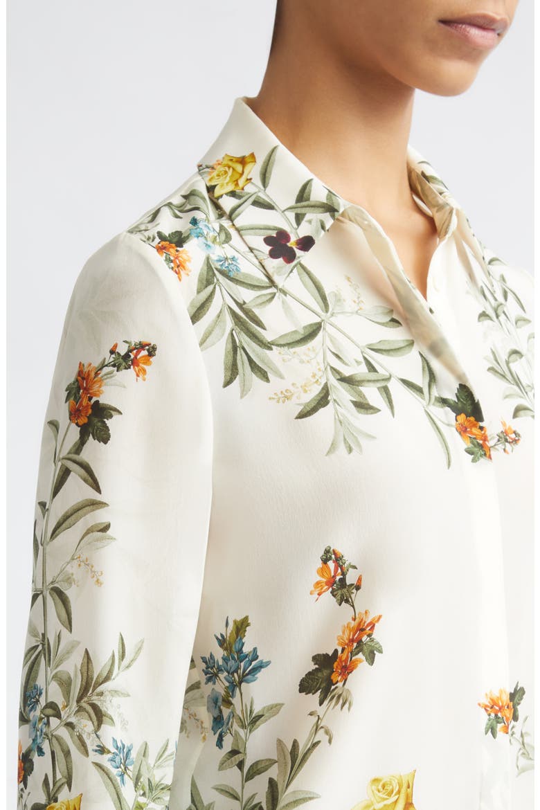 Willa Silk Top, Alternate, color, DESERT SPRIGS VANILLA