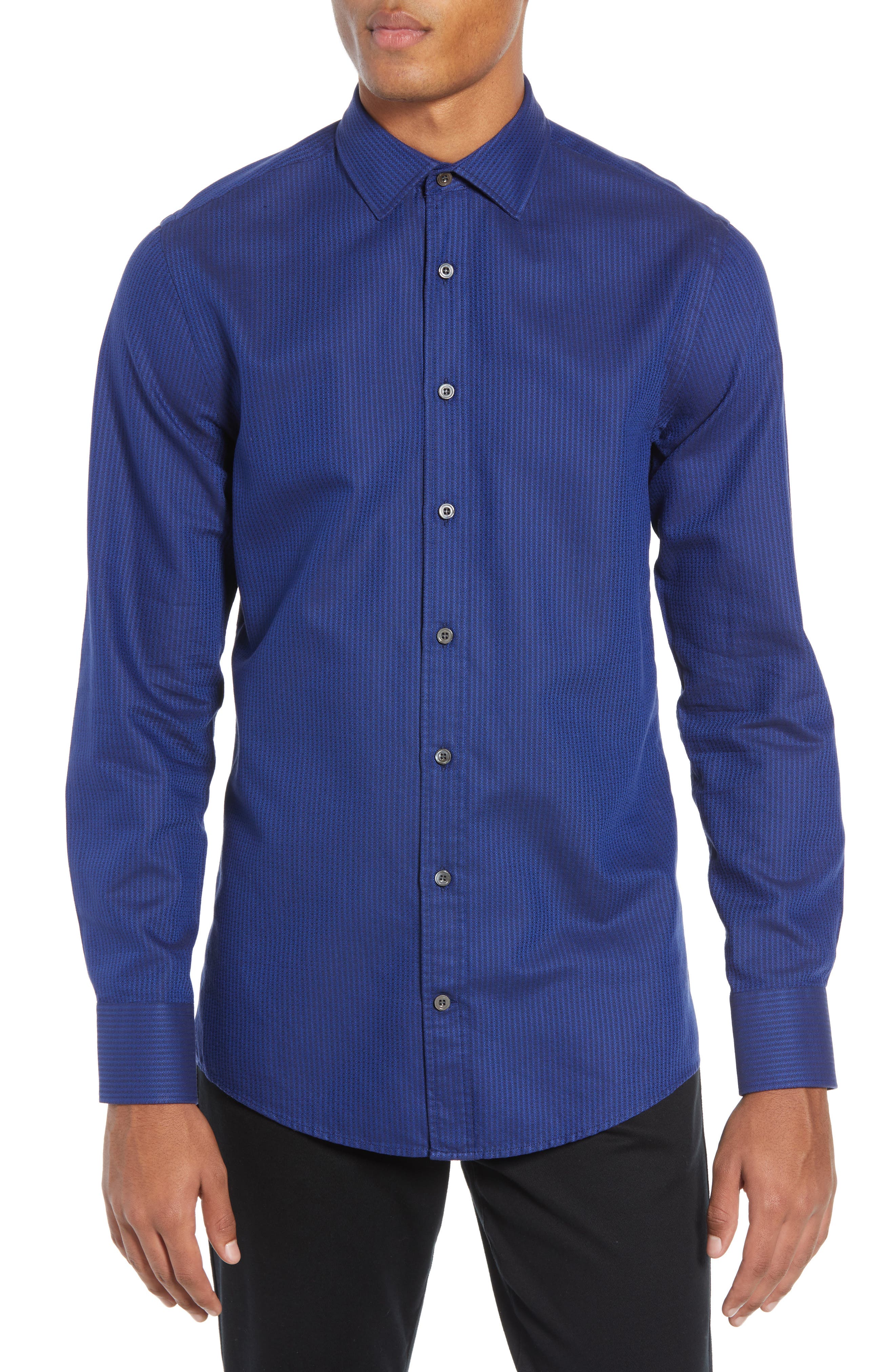 Tiger of Sweden Fridolf Extra Slim Fit Stripe Dress Shirt (Men ...