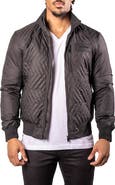 Maceoo Puffycomb Quilted Bomber Jacket