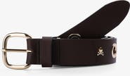 Scalpers Eyelet Skull Belt