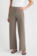 Eileen Fisher Seamed High Waist Wide Leg Pants