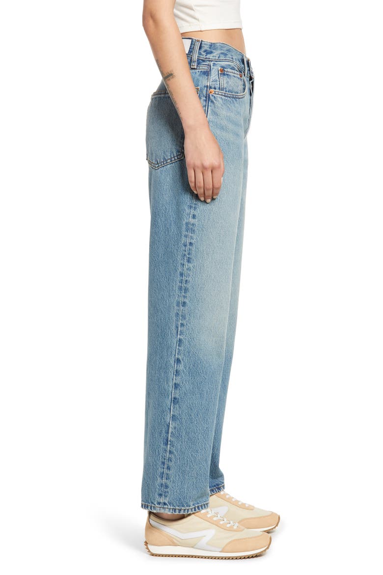 '90s Low Slung Ripped Jeans, Alternate, color, COOL MEDIUM BLUE