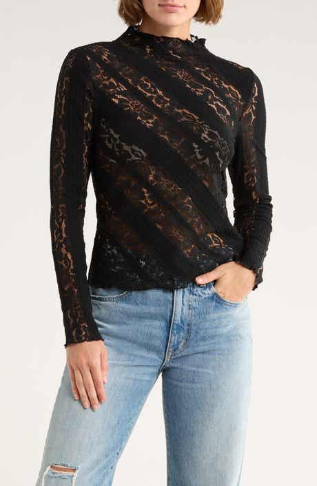 Elodie Long Sleeve Lace Top