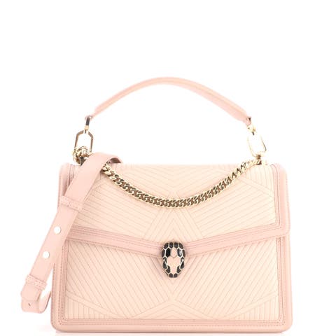 Serpenti Forever Shoulder Bag Quilted Leather Medium