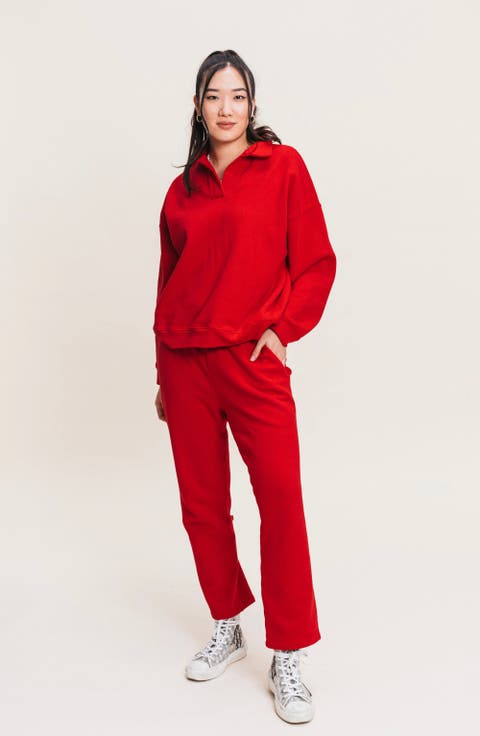 Organic Cotton Teddy Cropped Pant