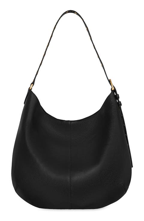 Naomi Leather Hobo Bag