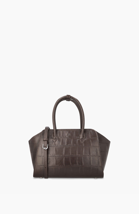 Mini Voyager Leather Crossbody Bag