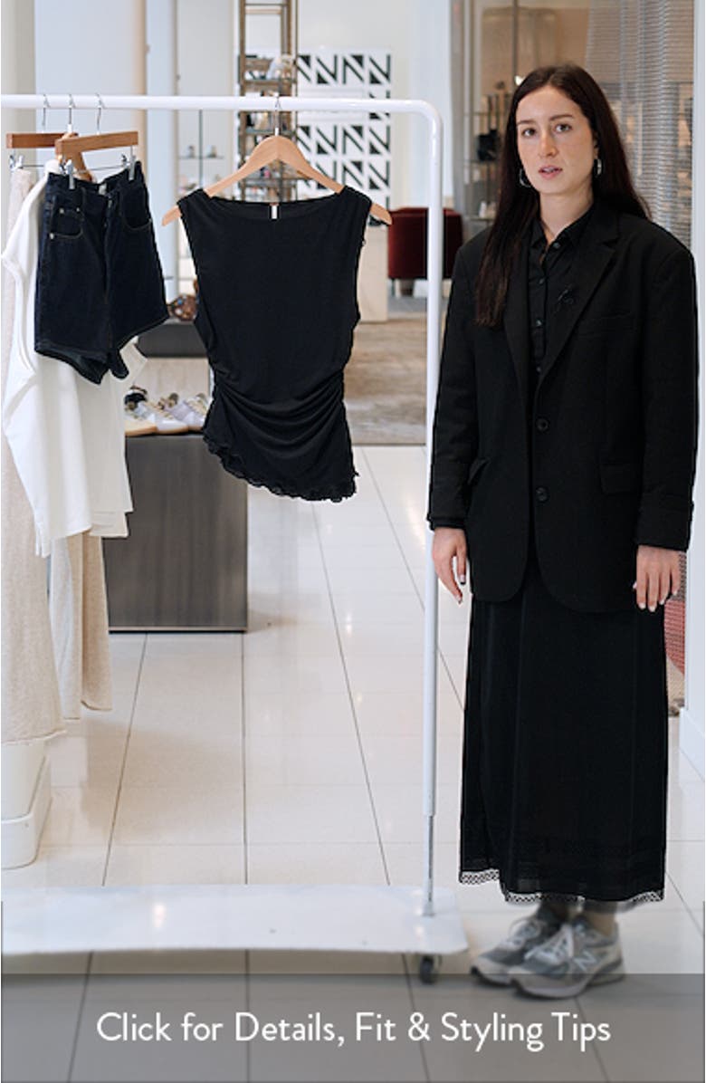 Ash Asymmetric Knit Top, sales video thumbnail