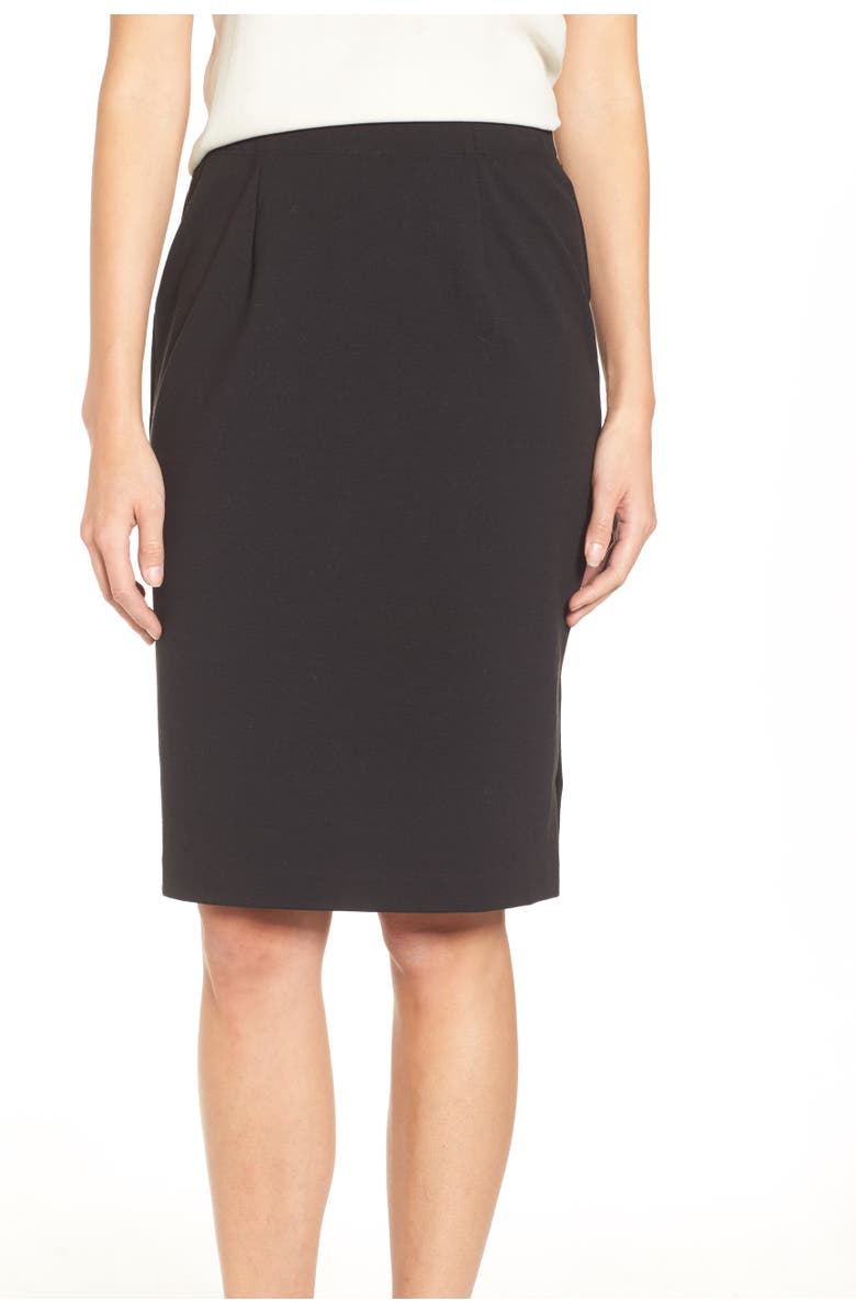 Eileen Fisher Stretch Ponte Pencil Skirt, Alternate, color,