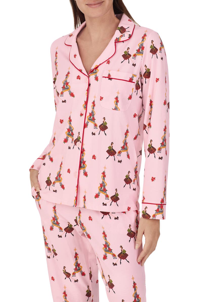 BedHead Pajamas Stretch Organic Cotton Pajamas, Alternate, color, 