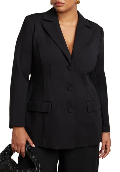 The Ultimate Nipped Waist Blazer (Plus Available)