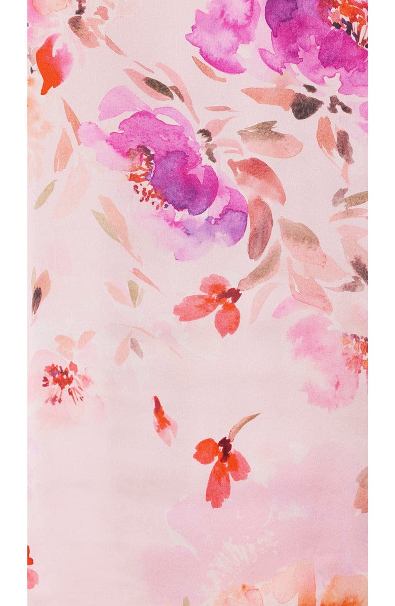 The Cat's Pajamas Silk Short-Sleeved Pajama, Alternate, color, Morning In Savannah