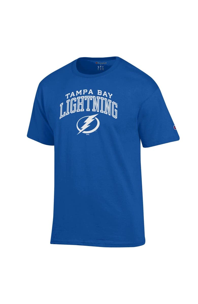 Champion Men's Champion Royal Tampa Bay Lightning Primary Logo T-Shirt, Alternate, color,