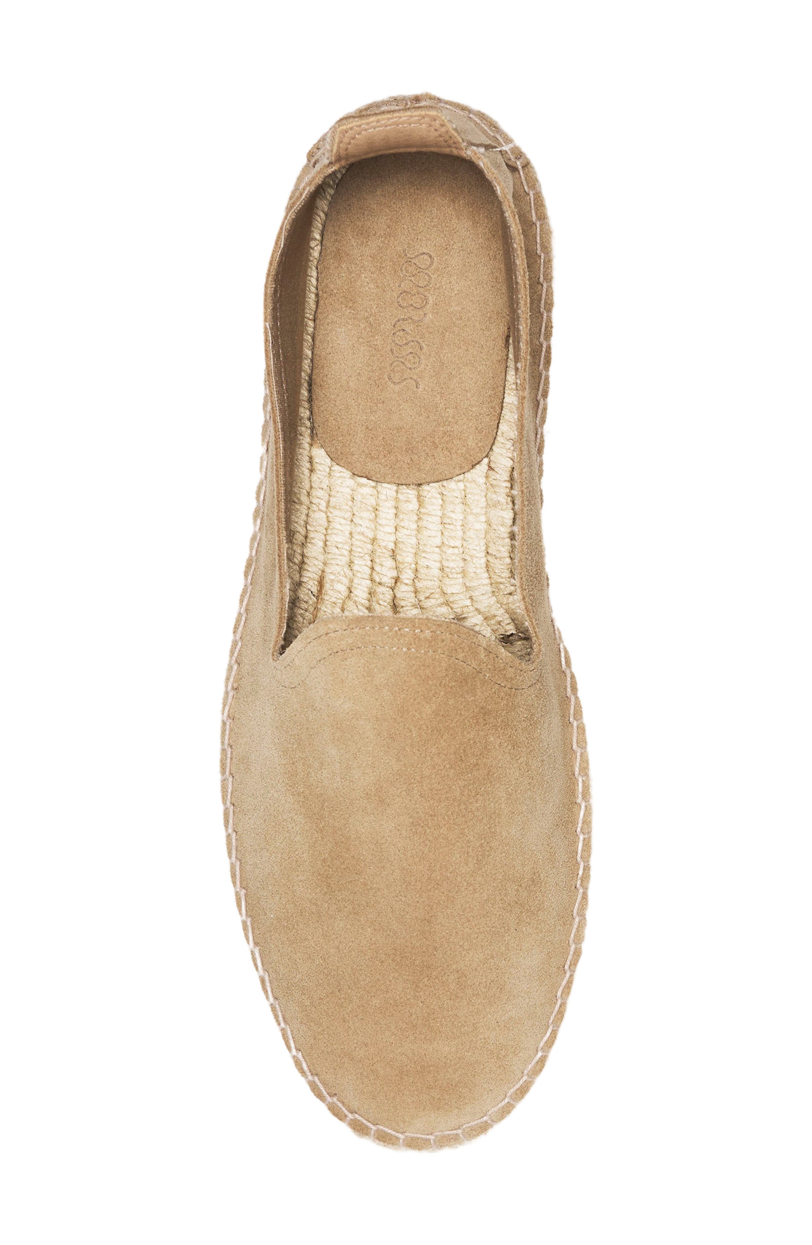 MORJAS The Espadrille, Alternate, color, Beige Suede