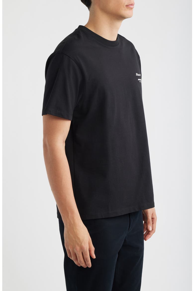 X McLaren Stirling Cotton T-Shirt, Alternate, color, BLACK