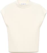 MANGO Mock Neck Sweater