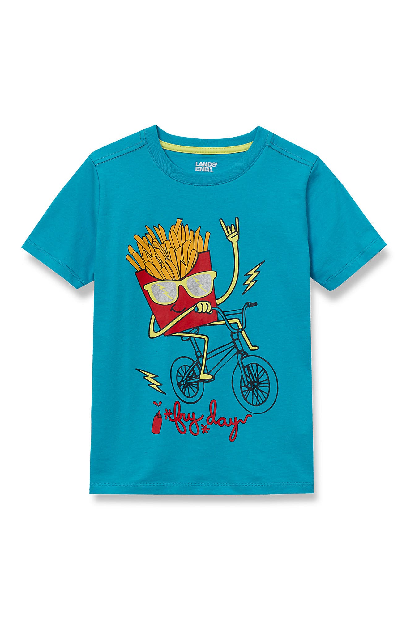 French Fry Bike/Scuba Blue
