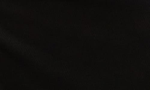 Shop Michael Stars Marina Side Ruched Long Sleeve Dress In Black