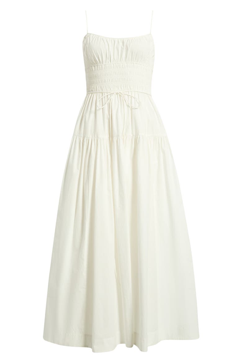 Safia Organic Cotton Maxi Dress, Alternate, color, SALT