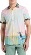 Robert Graham Haze Short Sleeve Button-Up Shirt