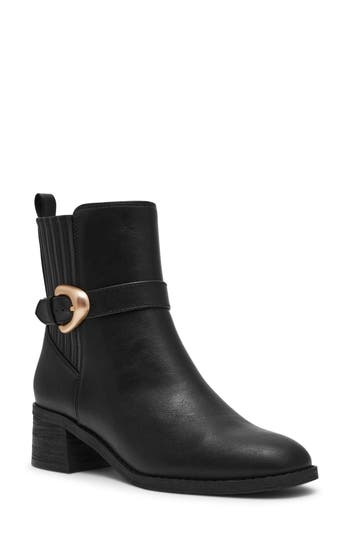 Dolce Vita Dv By Dagger Side Zip Bootie In Black