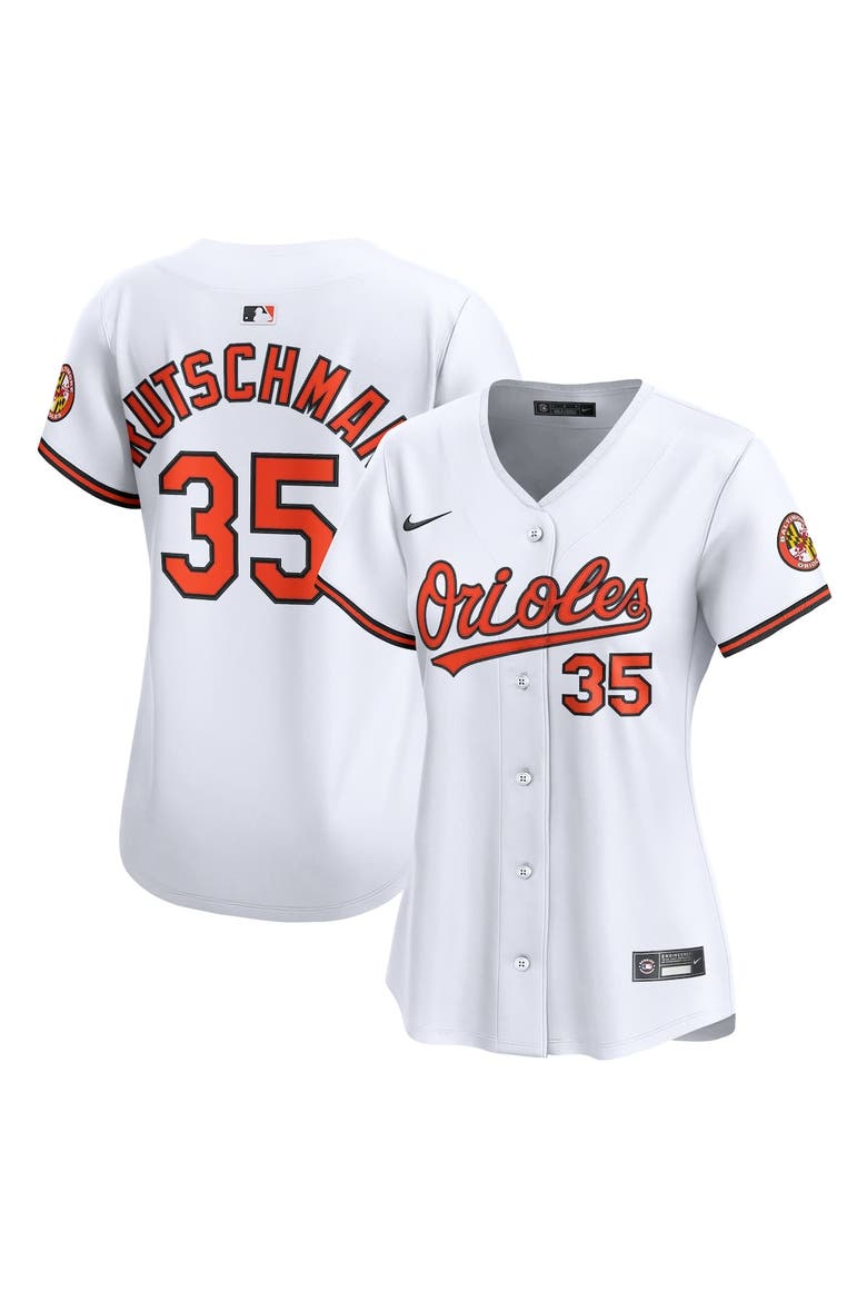 Women's Nike Adley Rutschman White Baltimore Orioles Home Limited Player Jersey, Alternate, color, White