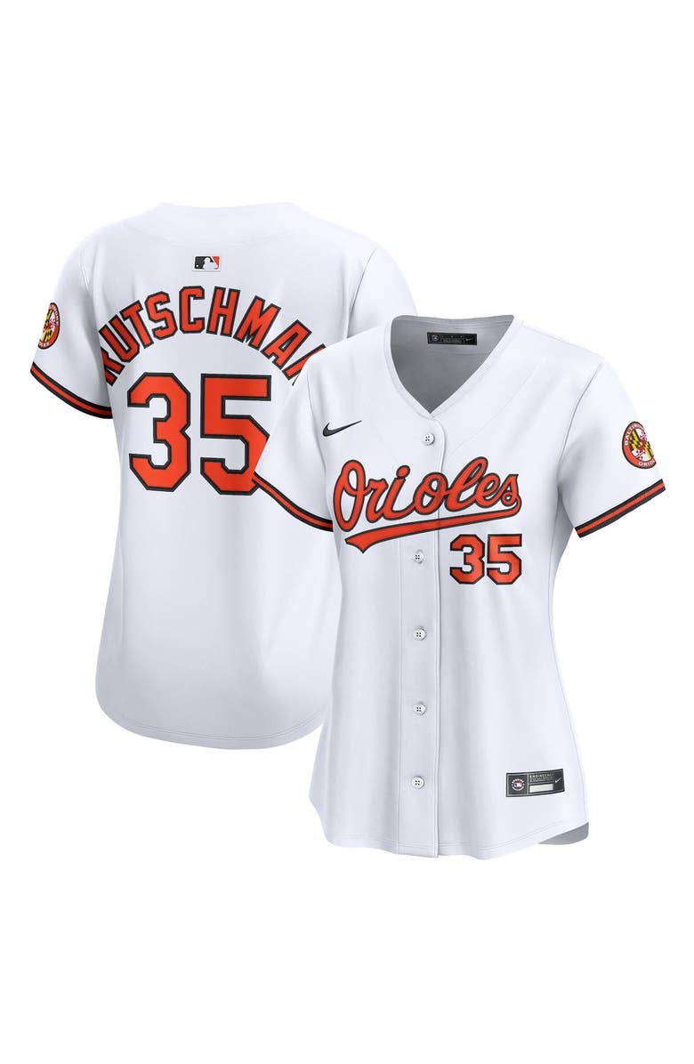 Nike Women's Nike Adley Rutschman White Baltimore Orioles Home Limited Player Jersey, Alternate, color, White