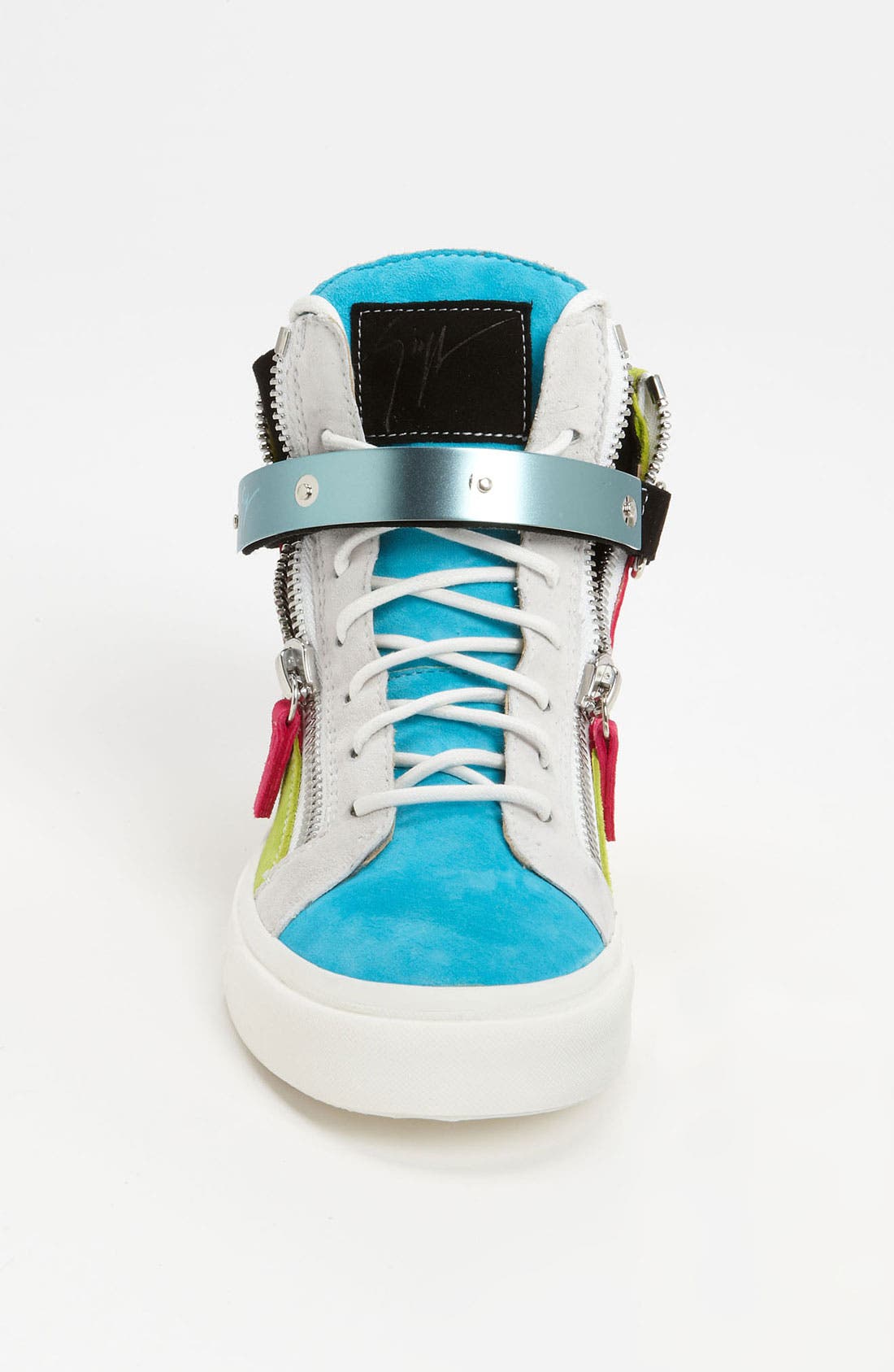 Sneaker, Alternate, color, GREEN/ BLUE MULTI