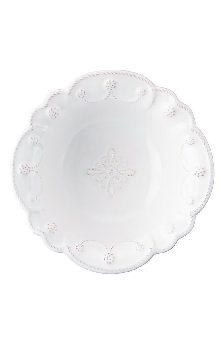Juliska Jardins du Monde Cereal Bowl, Alternate, color, Whitewash