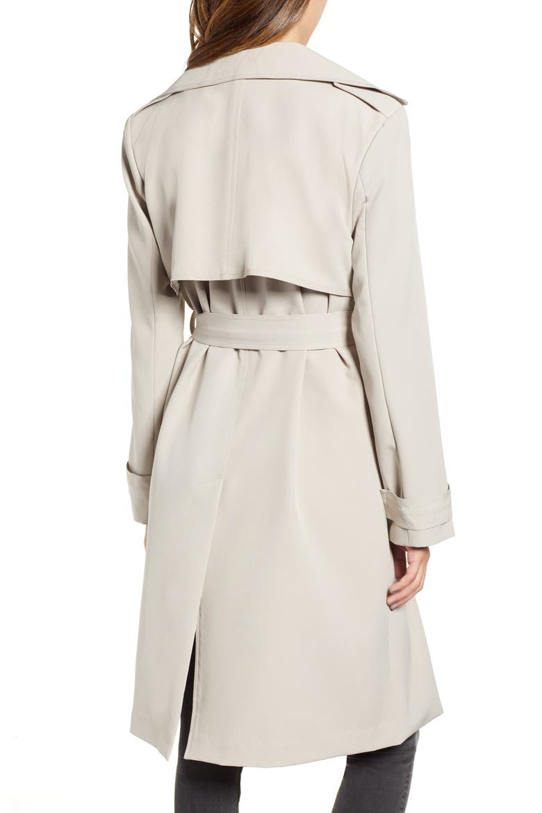 Prima Trench Coat, Alternate, color, KHAKI