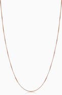 Oradina 14K Gold Bodega Box Chain