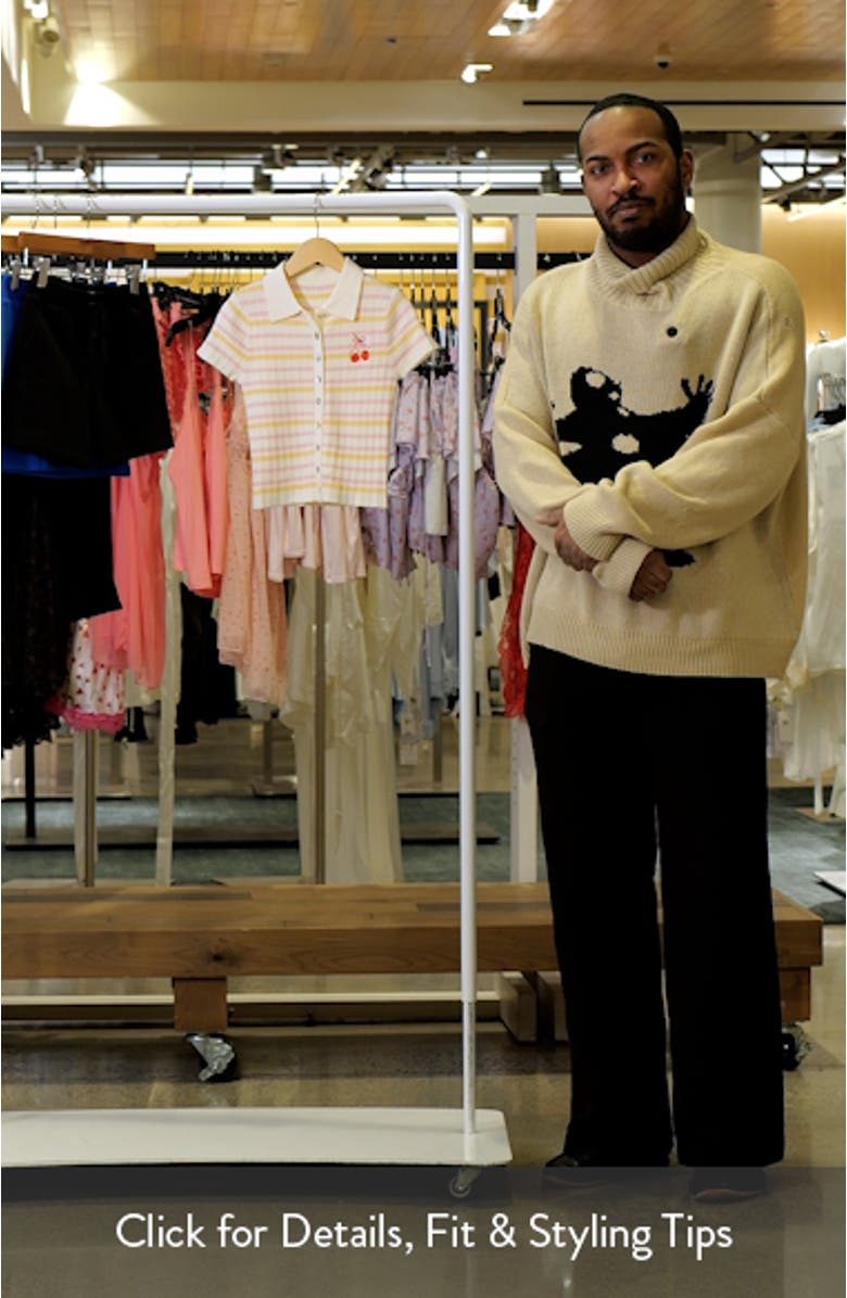 Kids' Embroidered Short Sleeve Polo Sweater, sales video thumbnail