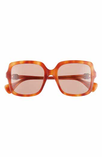 Gucci 54mm Square Sunglasses