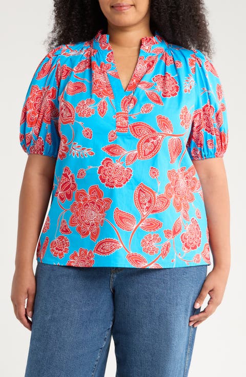 Close To You Floral Top (Plus)